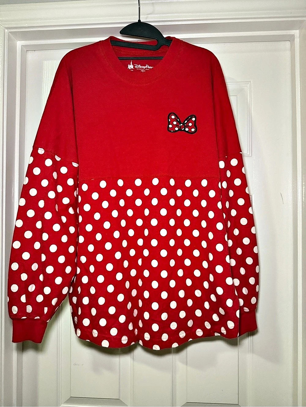 Disney Parks Walt Disney World Minnie Mouse Polka Dot Spirit Jersey Spirit